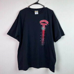 Wisconsin Badgers 1999 Vintage T-shirt XL‎ Rose Bowl Graphic Black Short Sleeve